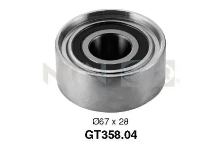 Tensioner Pulley, timing belt (GT358.04)