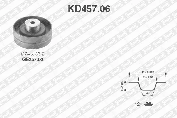 Timing Belt Kit (KD457.06)