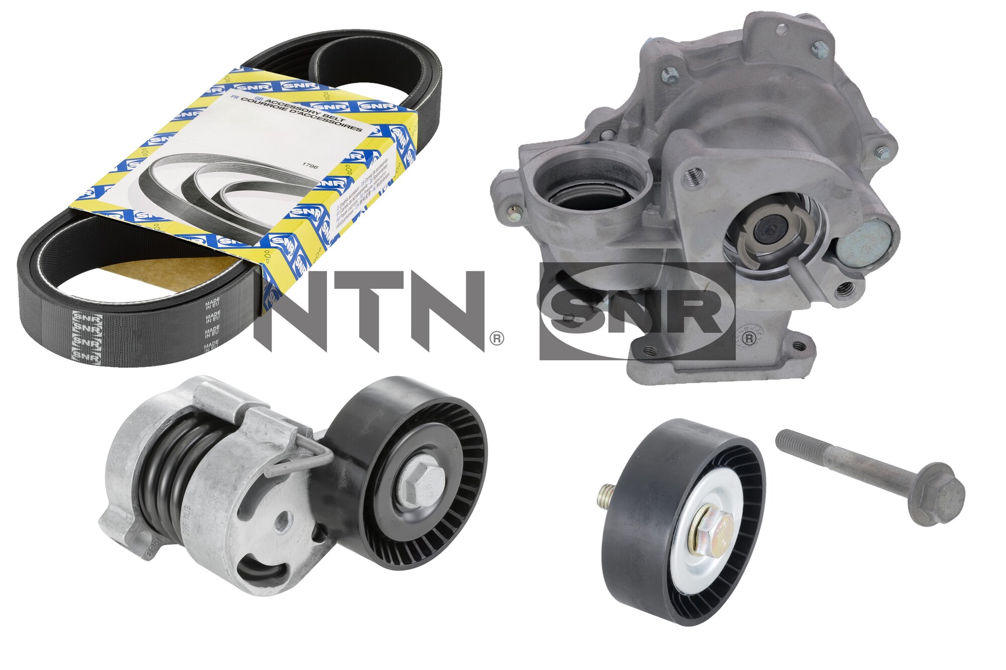 Water Pump + V-Ribbed Belt Kit (KAP850.010)