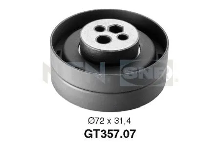 Tensioner Pulley, timing belt (GT357.07)