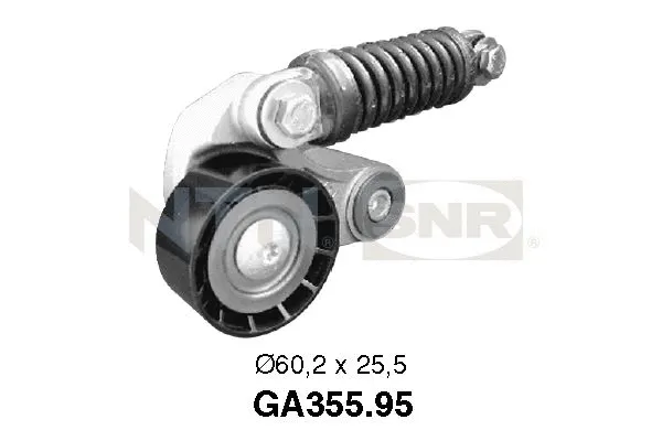 Tensioner Pulley, V-ribbed belt (GA355.95)
