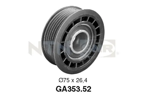 Deflection/Guide Pulley, V-ribbed belt (GA353.52)