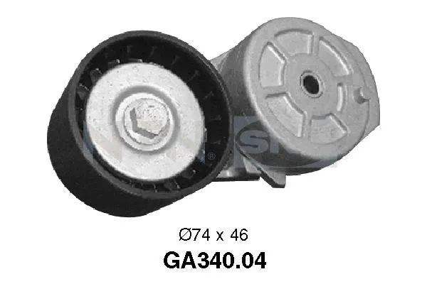 Tensioner Pulley, V-ribbed belt (GA340.04)