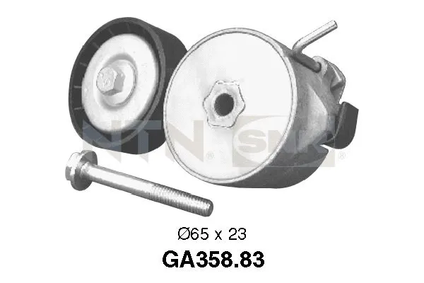 Tensioner Pulley, V-ribbed belt (GA358.83)