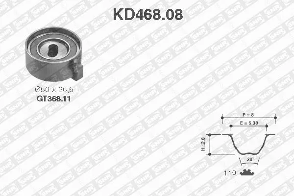 Timing Belt Kit (KD468.08)