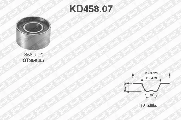 Timing Belt Kit (KD458.07)