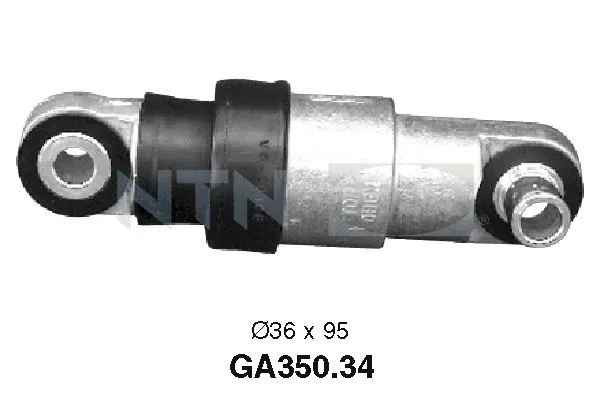 Tensioner Pulley, V-ribbed belt (GA350.34)