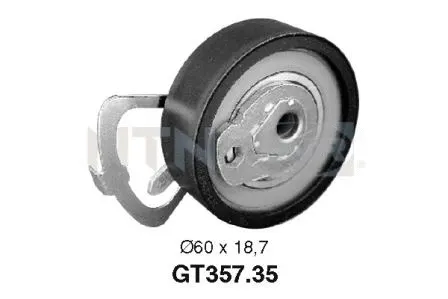 Tensioner Pulley, timing belt (GT357.35)