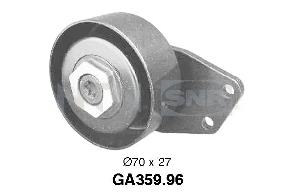Tensioner Pulley, V-ribbed belt (GA359.96)