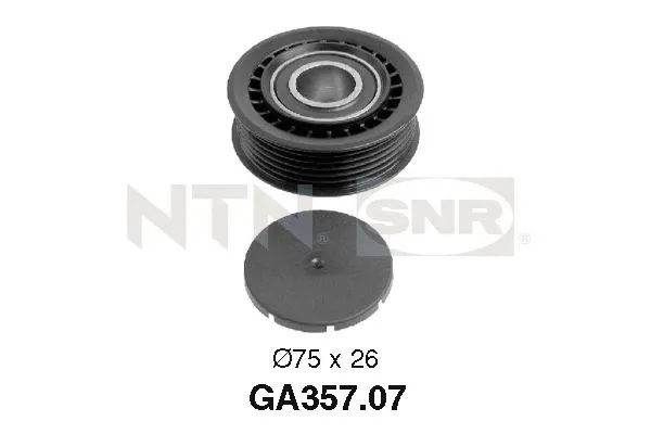 Tensioner Pulley, V-ribbed belt (GA357.07)