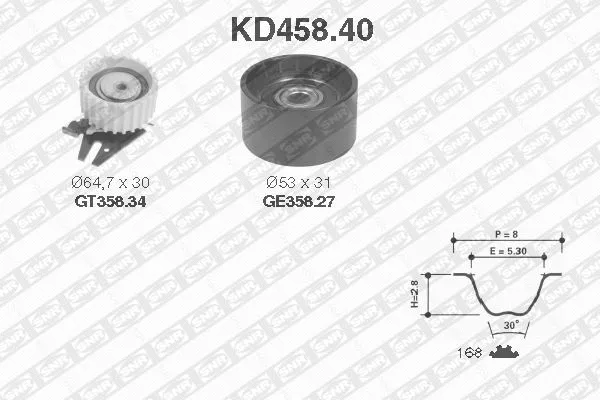 Timing Belt Kit (KD458.40)