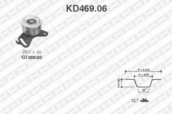 Timing Belt Kit (KD469.06)