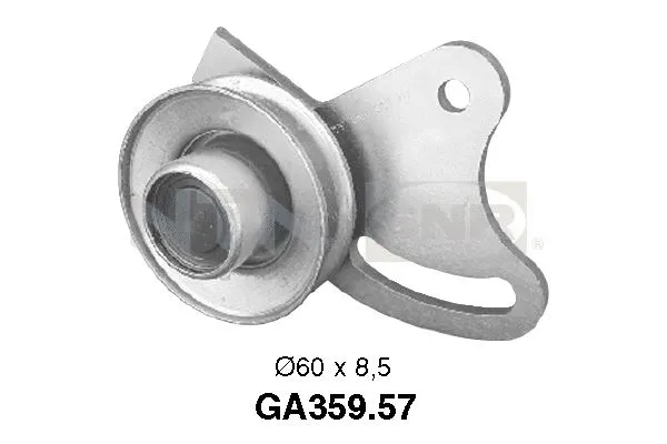 Tensioner Pulley, V-ribbed belt (GA359.57)