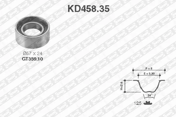 Timing Belt Kit (KD458.35)