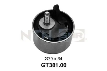 Tensioner Pulley, timing belt (GT381.00)