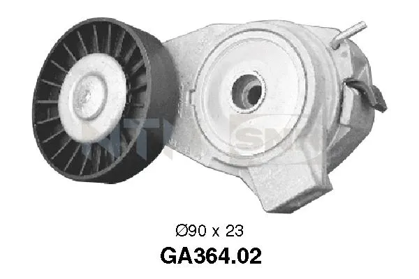 Tensioner Pulley, V-ribbed belt (GA364.02)