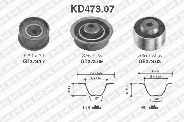 Timing Belt Kit (KD473.07)