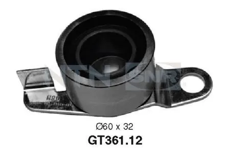 Tensioner Pulley, timing belt (GT361.12)