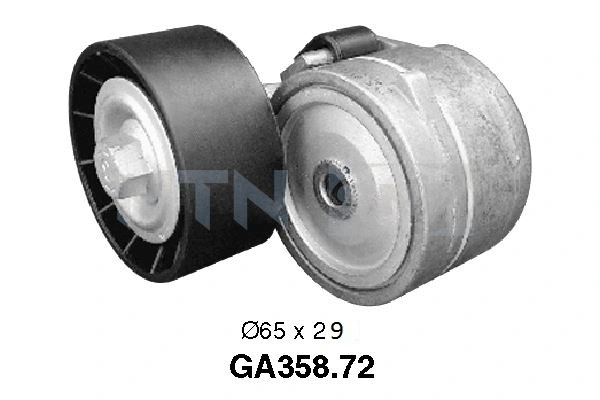 Tensioner Pulley, V-ribbed belt (GA358.72)