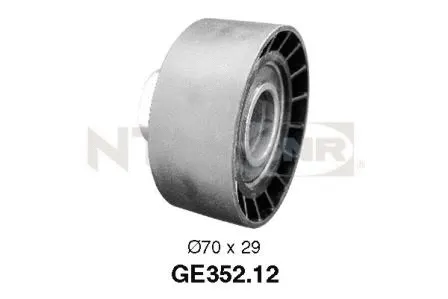 Deflection/Guide Pulley, timing belt (GE352.12)