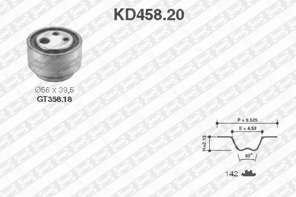 Timing Belt Kit (KD458.20)