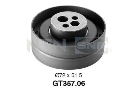 Tensioner Pulley, timing belt (GT357.06)