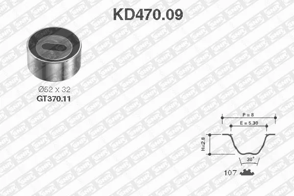 Timing Belt Kit (KD470.09)