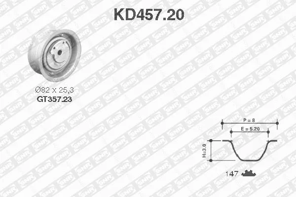 Timing Belt Kit (KD457.20)
