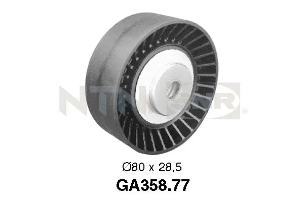 Deflection/Guide Pulley, V-ribbed belt (GA358.77)