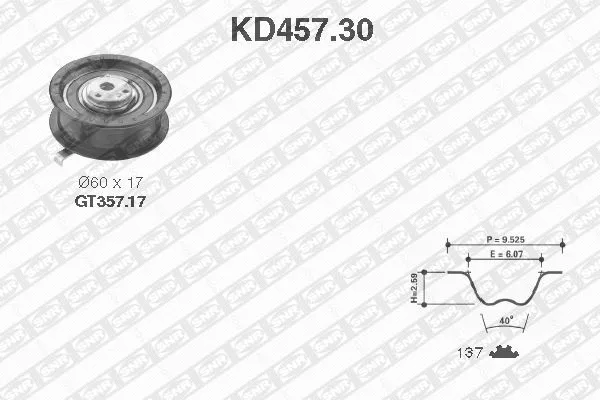 Timing Belt Kit (KD457.30)