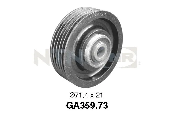 Deflection/Guide Pulley, V-ribbed belt (GA359.73)