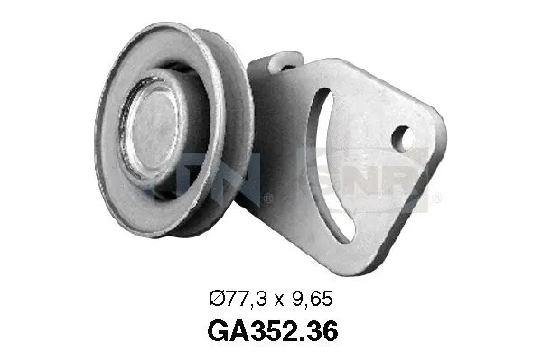 Tensioner Pulley, V-ribbed belt (GA352.36)