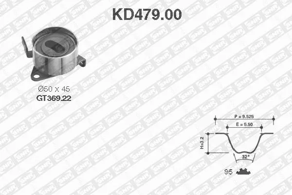 Timing Belt Kit (KD479.00)