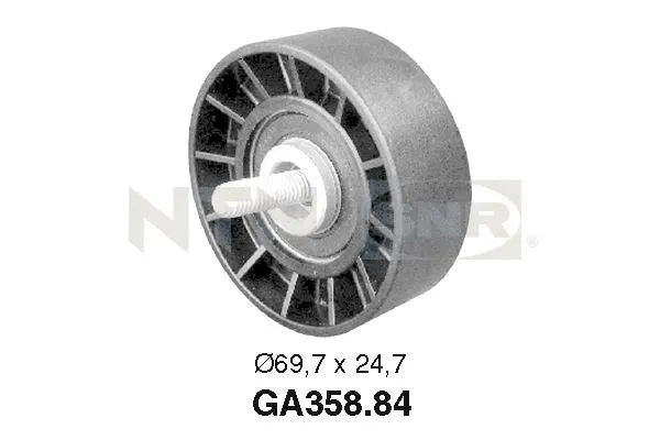 Tensioner Pulley, V-ribbed belt (GA358.84)