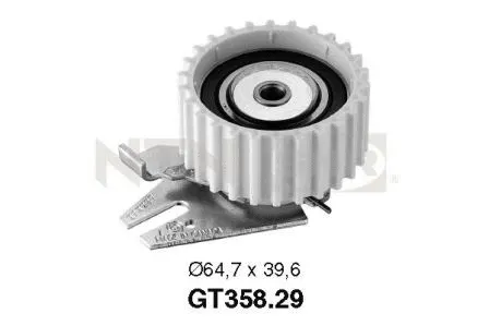 Tensioner Pulley, timing belt (GT358.29)