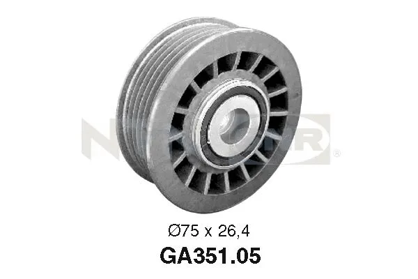 Deflection/Guide Pulley, V-ribbed belt (GA351.05)