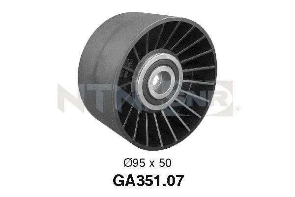 Deflection/Guide Pulley, V-ribbed belt (GA351.07)