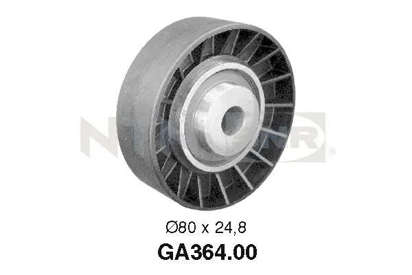 Tensioner Pulley, V-ribbed belt (GA364.00)