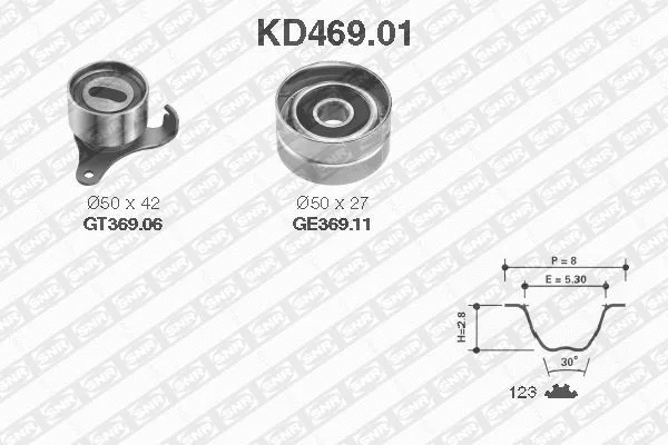 Timing Belt Kit (KD469.01)