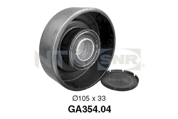 Deflection/Guide Pulley, V-ribbed belt (GA354.04)