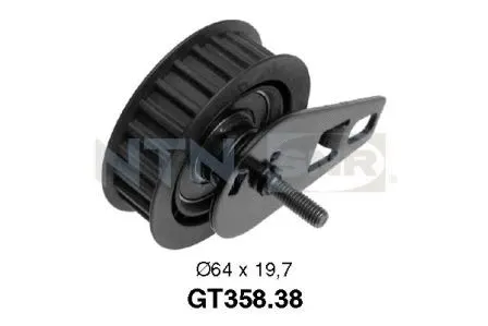 Tensioner Pulley, timing belt (GT358.38)