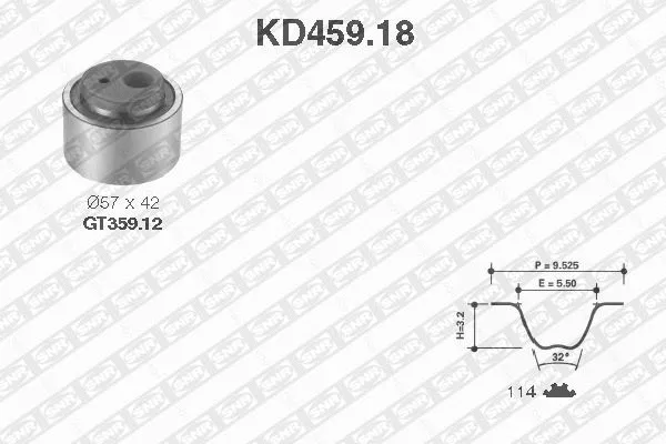 Timing Belt Kit (KD459.18)
