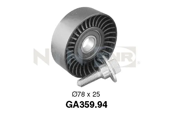 Deflection/Guide Pulley, V-ribbed belt (GA359.94)