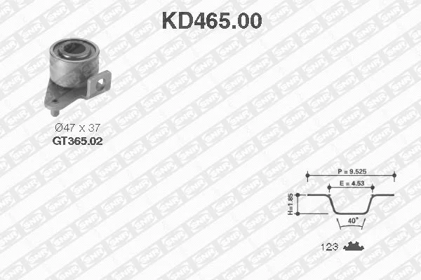Timing Belt Kit (KD465.00)