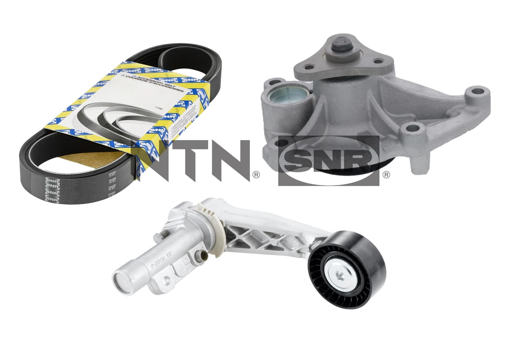 Water Pump + V-Ribbed Belt Kit (KAP859.400)