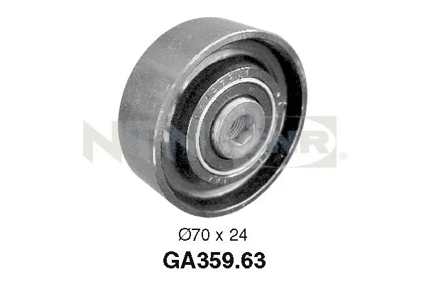 Deflection/Guide Pulley, V-ribbed belt (GA359.63)