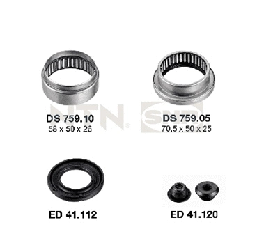 Bushing, axle beam (KS559.05)