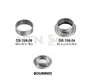 Bushing, axle beam (KS559.02)