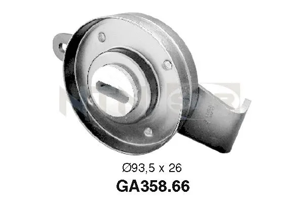 Tensioner Pulley, V-ribbed belt (GA358.66)
