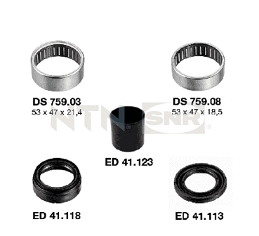 Bushing, axle beam (KS559.07)
